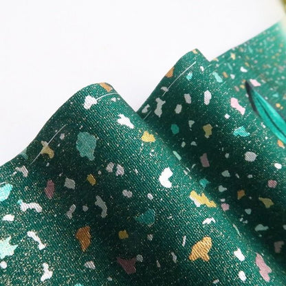 【新品・訪問着】藤林徳扇 落款 銀駒刺繍 着物 正絹 仕付け糸付 tomihisa”鮮やかに咲き誇る気品のモダンフラワー”9729