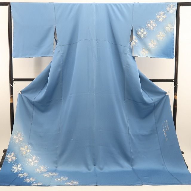 【新品・訪問着】金彩友禅 和田光正 落款 着物 正絹 仕付け糸付 トールサイズtomihisa“恵みの光彩…やがて訪れる至福のひと時”9739
