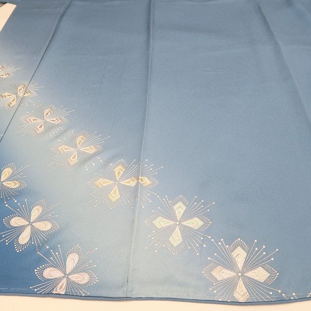 【新品・訪問着】金彩友禅 和田光正 落款 着物 正絹 仕付け糸付 トールサイズtomihisa“恵みの光彩…やがて訪れる至福のひと時”9739