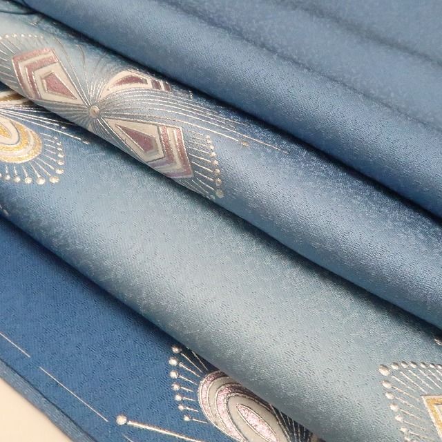 【新品・訪問着】金彩友禅 和田光正 落款 着物 正絹 仕付け糸付 トールサイズtomihisa“恵みの光彩…やがて訪れる至福のひと時”9739