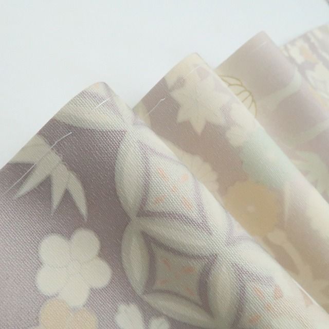 【新品・訪問着】吉澤友禅 お仕立て上がり品 着物 正絹 仕付け糸付 トールサイズtomihisa“聖女の伝説…染め美しく我が身を照らす”9742