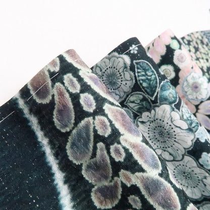 【美品・訪問着】辻ヶ花 落款 作家物 銀通し 着物 正絹 仕付け糸付 希少トールサイズ tomihisa“変幻自在に咲き誇る華”9743