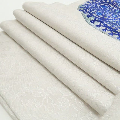 【美品・袋帯】ベロア 着物 正絹 tomihisa”眩い光を閉じ込めた青の幻想景”9749