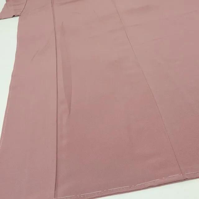 【中古】六花-RIKKA- 美品 正絹 色無地 着物 お稽古 お茶会 卒業式 A4184