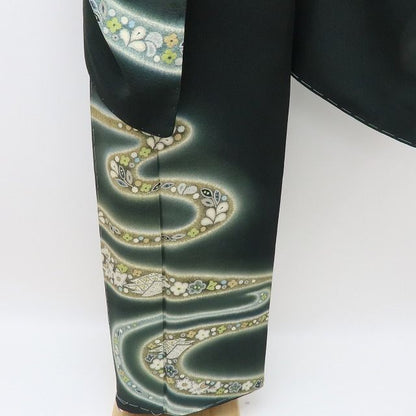 【新古品】六花-RIKKA- 新品 正絹 作家物落款 トールサイズ 仕付け糸付 訪問着 着物 A4224