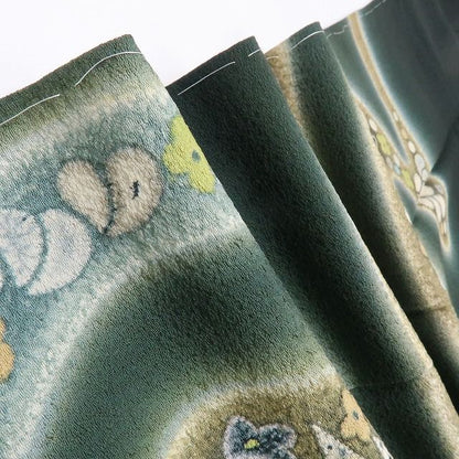 【新古品】六花-RIKKA- 新品 正絹 作家物落款 トールサイズ 仕付け糸付 訪問着 着物 A4224