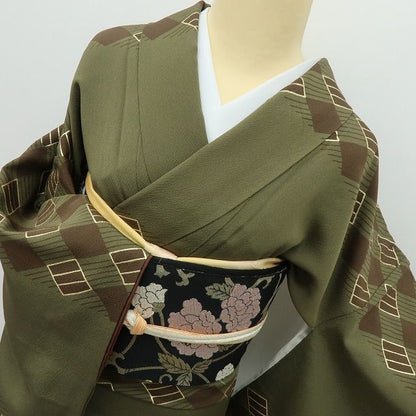 【中古】六花-RIKKA- 正絹 花井幸子落款 訪問着 着物 A4325