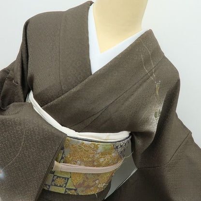 【中古】六花-RIKKA- 正絹 トールサイズ 宝尽くし 訪問着 着物 A4330