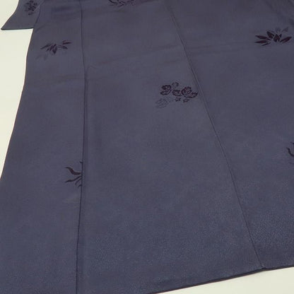 【中古】六花-RIKKA- 正絹 さが美謹製 一刀彫 小紋 着物 A4348