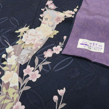 【中古】六花-RIKKA- 美品 正絹 やまと誂製 訪問着 着物 A4468