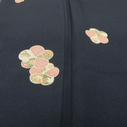 【新古品】六花-RIKKA- 新品 正絹 飛び柄 仕付け糸付 小紋 着物 A4475