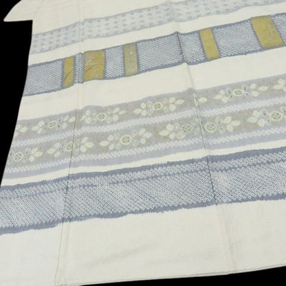 【中古】六花-RIKKA- 正絹 絞り 刺繍 トールサイズ  訪問着 着物 A4502