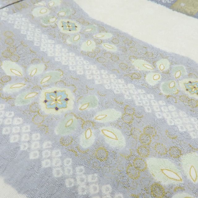 【中古】六花-RIKKA- 正絹 絞り 刺繍 トールサイズ  訪問着 着物 A4502