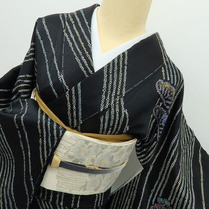 【新古品】六花-RIKKA- 新品 正絹 絞り トールサイズ 仕付け糸付 訪問着 着物