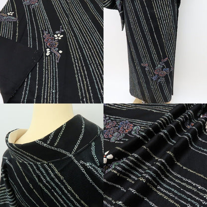【新古品】六花-RIKKA- 新品 正絹 絞り トールサイズ 仕付け糸付 訪問着 着物