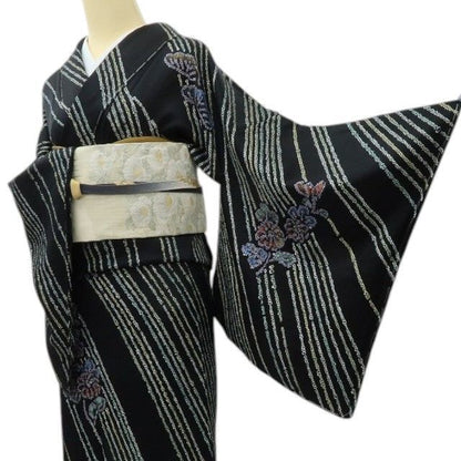 【新古品】六花-RIKKA- 新品 正絹 絞り トールサイズ 仕付け糸付 訪問着 着物