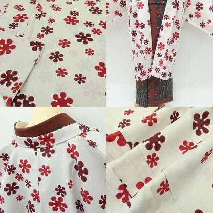 【新古品】六花-RIKKA- 新品 洗える着物 羽織紐付 ロング丈 長羽織 着物