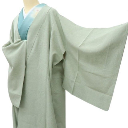 【中古】六花-RIKKA- 美品 正絹 ロング丈　優しく薫る春の友　道中着 着物 A4604