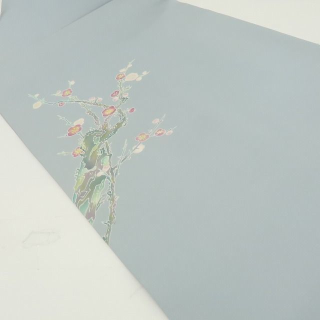 【中古】六花-RIKKA- 美品 正絹 作家物落款 なごや帯 着物 A4625