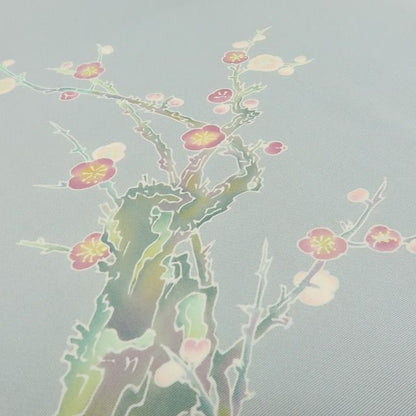 【中古】六花-RIKKA- 美品 正絹 作家物落款 なごや帯 着物 A4625