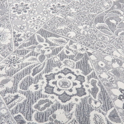 六花-RIKKA- 新品 正絹 天目織 雪の中の万華鏡☆ 手縫い仕立て お召 着物 A5923