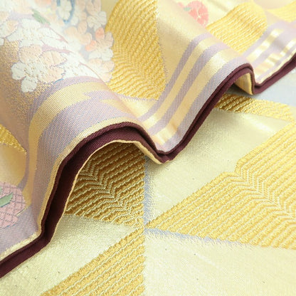 六花-RIKKA- 美品 正絹 締めた瞬間、桜満開♪ 着物 着物 訪問着 付下げ 袋帯 A5951