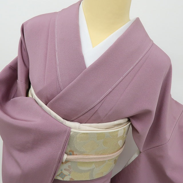 六花-RIKKA- 新品 正絹 金彩友禅 和田光正落款 さが美謹製 松や波、鶴の内なる輝き！ 仕付け糸付 色留袖 着物 A5954