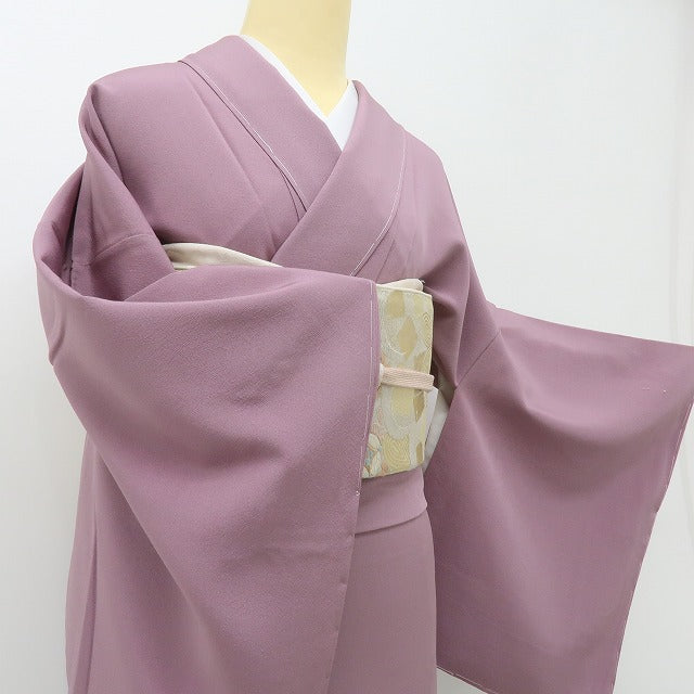 六花-RIKKA- 新品 正絹 金彩友禅 和田光正落款 さが美謹製 松や波、鶴の内なる輝き！ 仕付け糸付 色留袖 着物 A5954