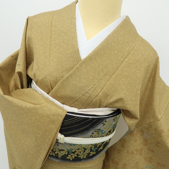 六花-RIKKA- 美品 正絹 萩 木漏れ日から、こんにちは！ 紬訪問着 着物 A5956