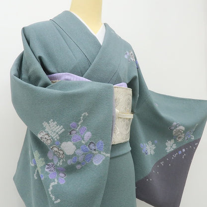六花-RIKKA- 美品 正絹 大脇一心落款 辻が花 絞り まとう、夢のつづき。訪問着 着物 A5959