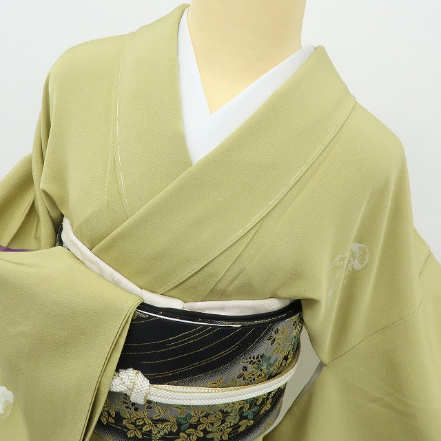 六花-RIKKA- 新品 正絹 仕付け糸付 それクラゲ？いいえ、笠松です！ 訪問着 着物 A5965