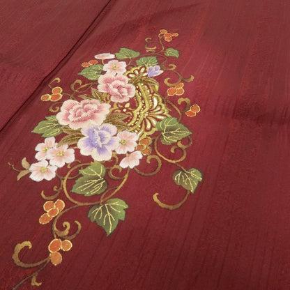 六花-RIKKA- 美品 正絹 やまと誂製 刺繍 トールサイズ 即完成！憧れの着物美人☆ 訪問着・袋帯 ２点セット 着物 A5966