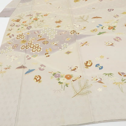 六花-RIKKA- 正絹 小田急謹製 宝尽くし 訪問着 宝ものをまとう、大人の上品！ 着物 A5967-1