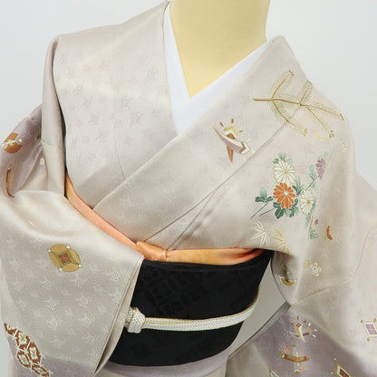 六花-RIKKA- 正絹 小田急謹製 宝尽くし 訪問着 宝ものをまとう、大人の上品！ 着物 A5967-1