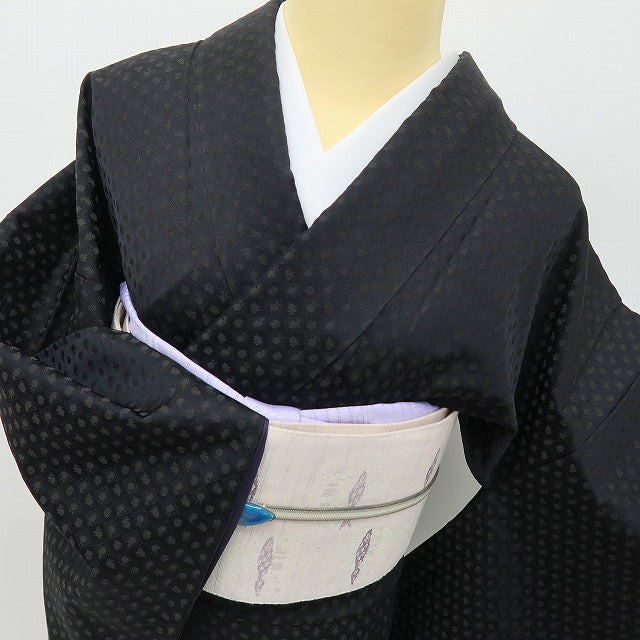 六花-RIKKA- 美品 正絹 アトリエ聖Jin苑 児島廣和落款 兎 全方位にウサギの仕掛け♪ トールサイズ 胴抜き仕立 お召 着物 A5976