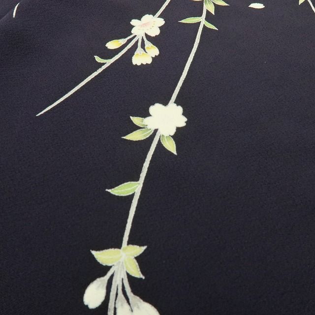 六花-RIKKA- 美品 正絹 京友禅  岡山武子落款 さがみ謹製 桜 ひとひらの色香舞う、美人オーラ放つ！ トールサイズ 訪問着 着物 A5980