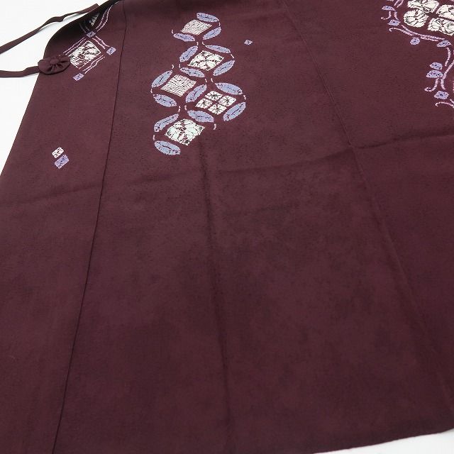 六花-RIKKA- 美品 正絹 ロング丈 絞り染め ほどよい甘さと、粋な遊び心♪ 道中着 着物 和装コート A6004
