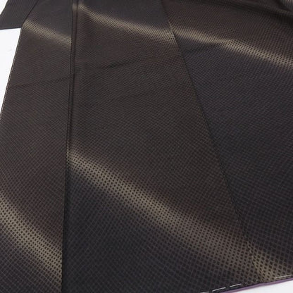 六花-RIKKA- 新品 正絹 証紙付 草木染 トールサイズ 赤城紬 静かに見えて、粋を奏でるハンサムな紬♪ 着物 A6022