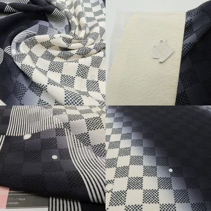 六花-RIKKA- 美品 正絹 作家物落款 市松 刺繍 トールサイズ 全人類が恋に落ちるカッコよさ！ 訪問着 着物 A6024