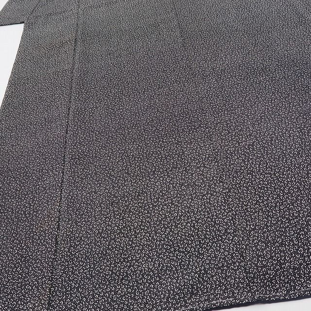 六花-RIKKA- 美品 正絹 桜 クールで、大人っぽくて、でも実は胸キュンなハート桜♪ 小紋 着物 A6033