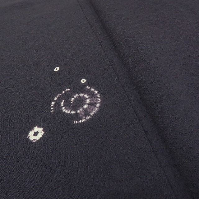 六花-RIKKA- 美品未着用 正絹 絞り ふんわり舞う、私だけの初雪と綿あめ♪ トールサイズ 小紋 着物 A6035