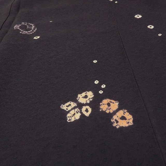 六花-RIKKA- 美品未着用 正絹 絞り ふんわり舞う、私だけの初雪と綿あめ♪ トールサイズ 小紋 着物 A6035