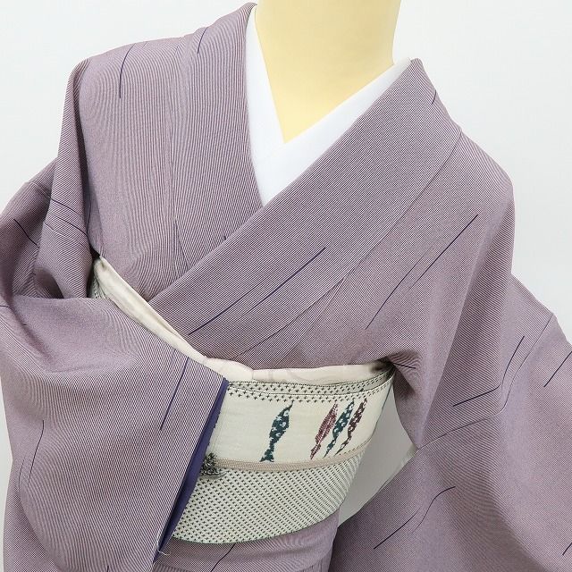 六花-RIKKA- 美品 正絹 作家物落款 万筋 ドラマチック☆粋と伝統のストーリー 伝統工芸品 江戸小紋 着物 A6039