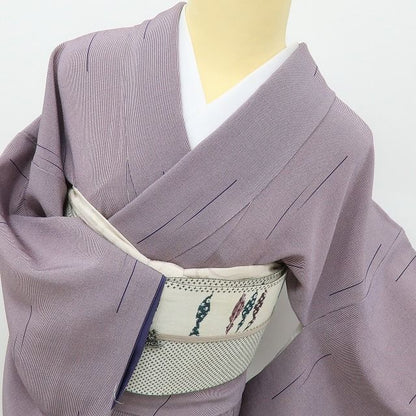 六花-RIKKA- 美品 正絹 作家物落款 万筋 ドラマチック☆粋と伝統のストーリー 伝統工芸品 江戸小紋 着物 A6039