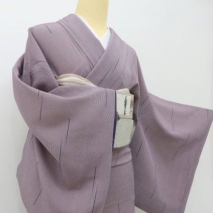 六花-RIKKA- 美品 正絹 作家物落款 万筋 ドラマチック☆粋と伝統のストーリー 伝統工芸品 江戸小紋 着物 A6039
