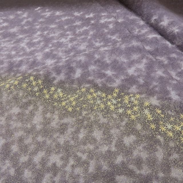 六花-RIKKA- 新品 正絹 やまとゴールドラベル 刺繍 纏う、きらめく星空のドラマ！ トール・ワイドサイズ 仕付け糸付 訪問着 着物 A6070