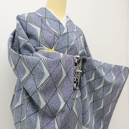 六花-RIKKA-  新品 正絹 仕付け糸付 大人の遊び心を、上品に♪ 小紋 A6112