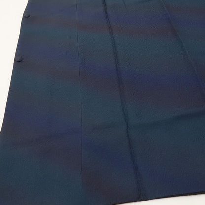 六花-RIKKA- 新品 正絹 暈し リバーシブル 一着で二度美しい！優美な暈しと粋な黒☆ 道行コート 着物 A6129