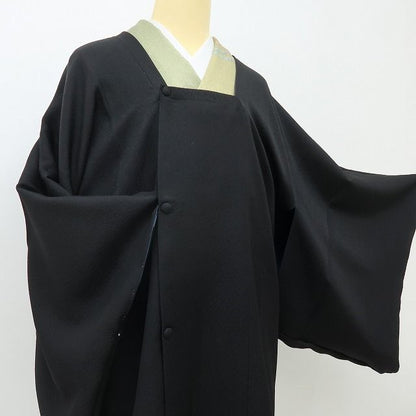 六花-RIKKA- 新品 正絹 暈し リバーシブル 一着で二度美しい！優美な暈しと粋な黒☆ 道行コート 着物 A6129
