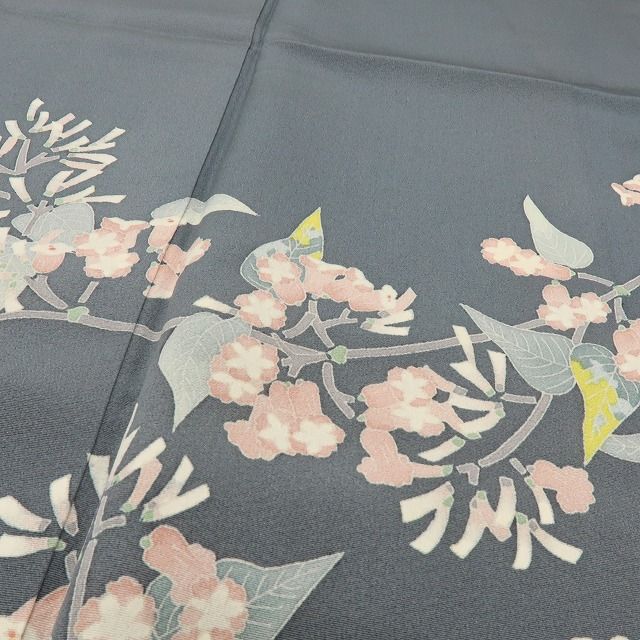 六花-RIKKA- 美品 正絹 作家物落款 大人の心をときめかせる、沈丁花♪ 訪問着 着物 A6142